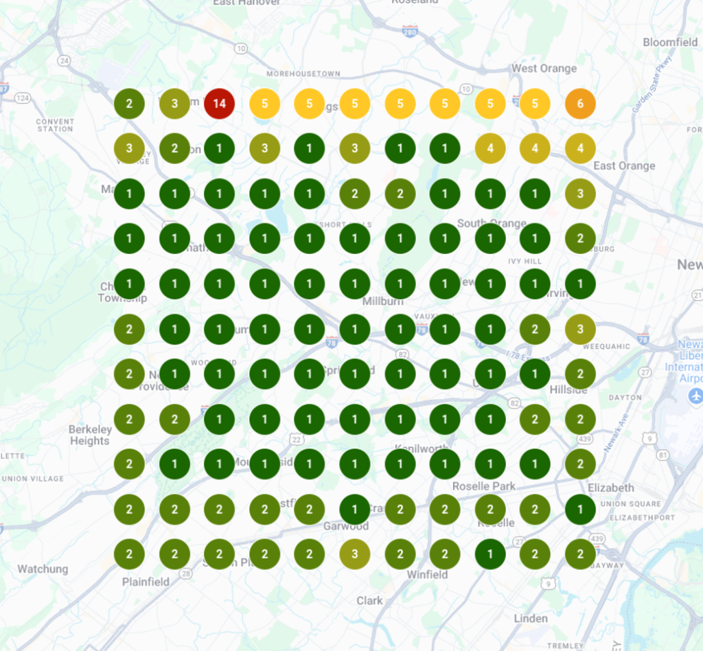 After HoneStore IT ranking on Google Maps